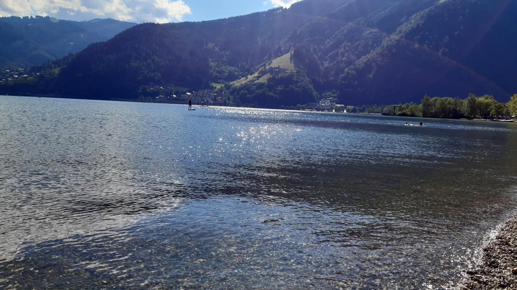 Wildente Am See Maishofen Esterno foto